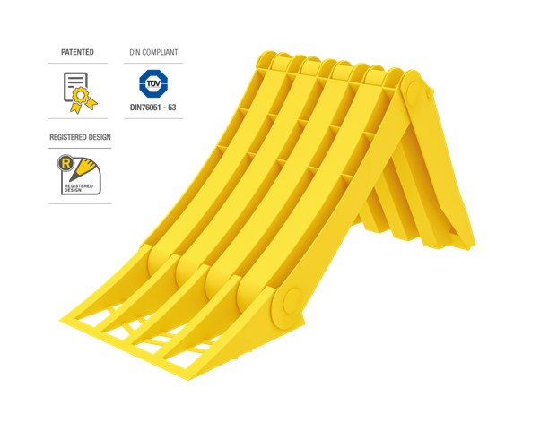 Large Foldable Wheel Chock