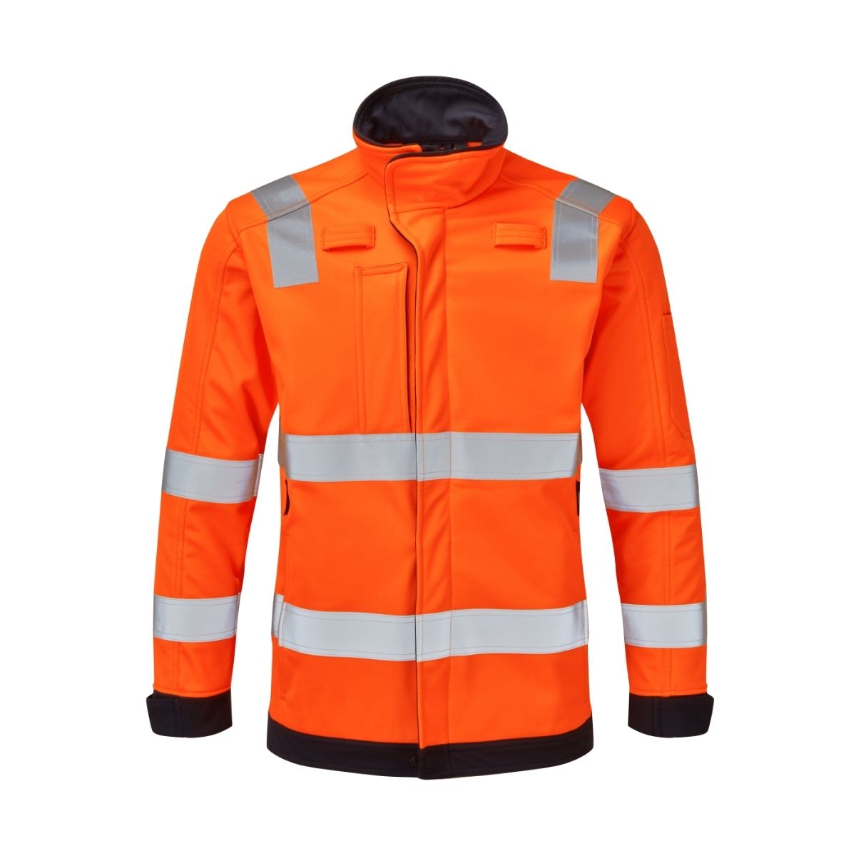 Haztec® Cossack FR AS ARC Hi-Vis Softshell Jacket Inc. Air Products FLB Print - Green