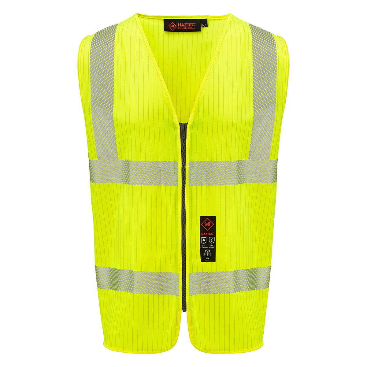 Lavan FR AS HiVis Waistcoat - Including Air Products FLB Print - Green