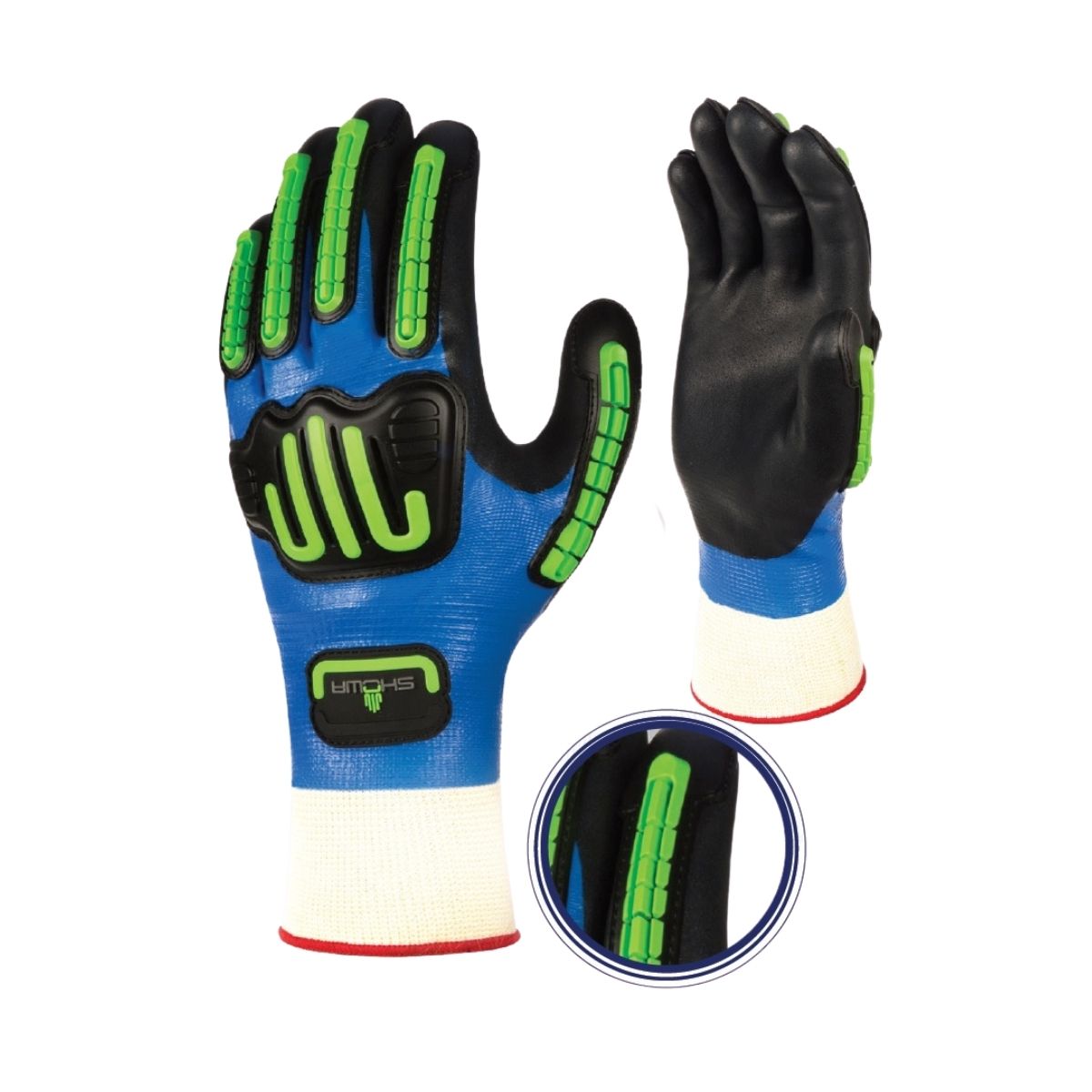 Showa Impact, Oil Resistant, Waterproof Nitrile Glove