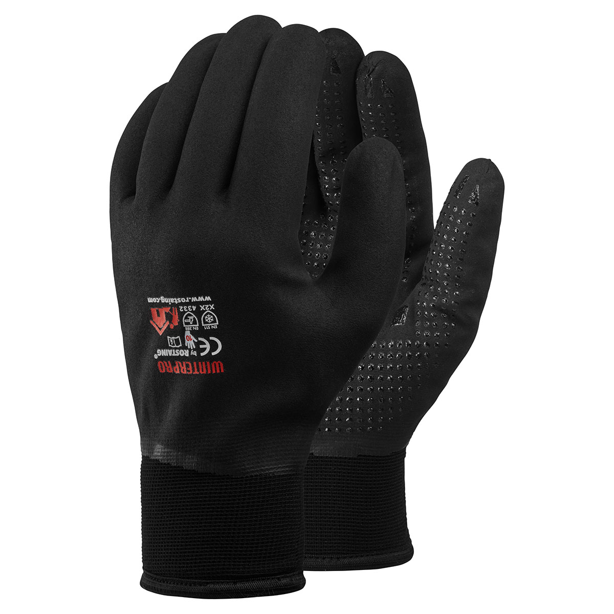Winterpro Thermal Grip Glove, Knit wrist
