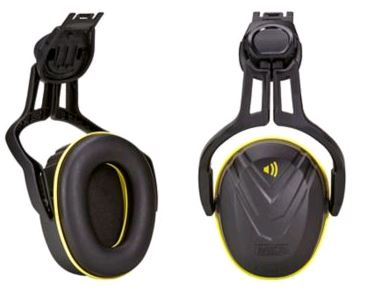 V-Gard Helmet Mounted Ear Defenders Medium