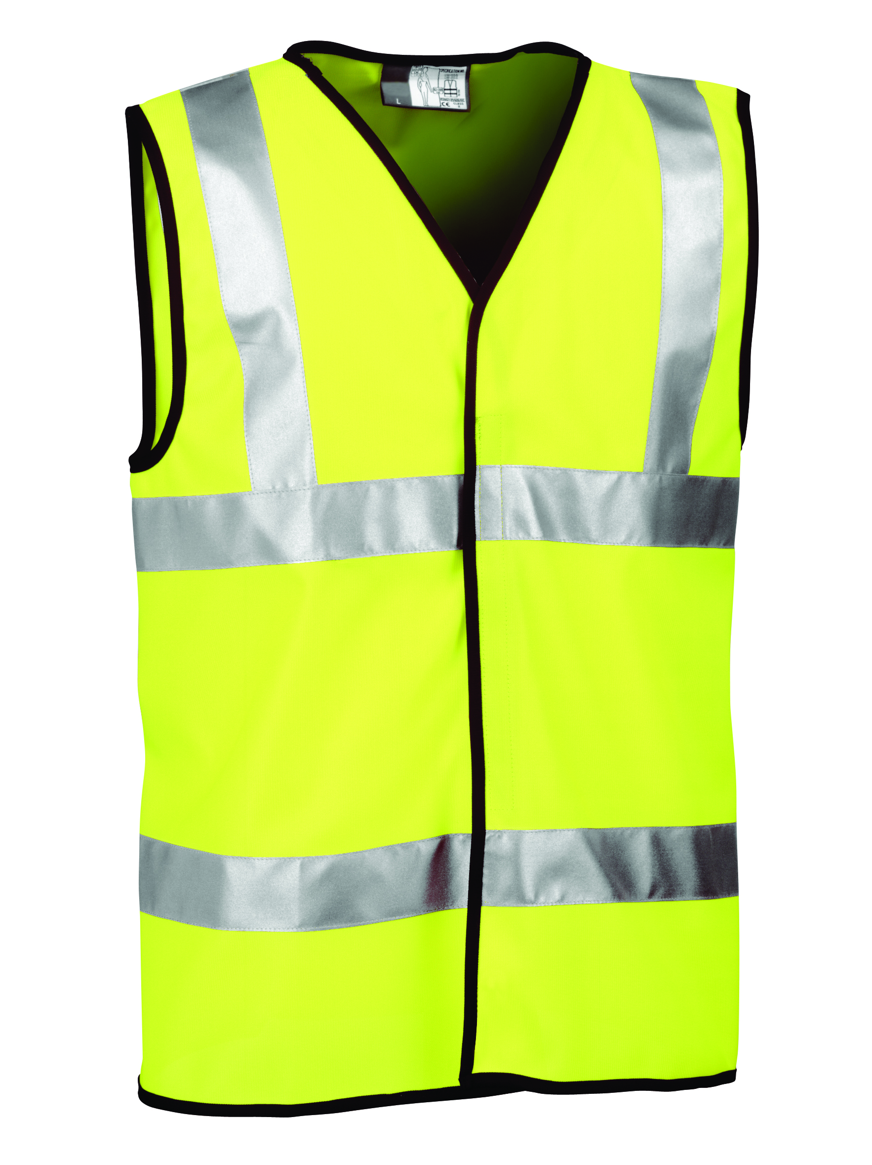 Hi-Vis Waistcoat Inc. Air Products FLB Print - Green