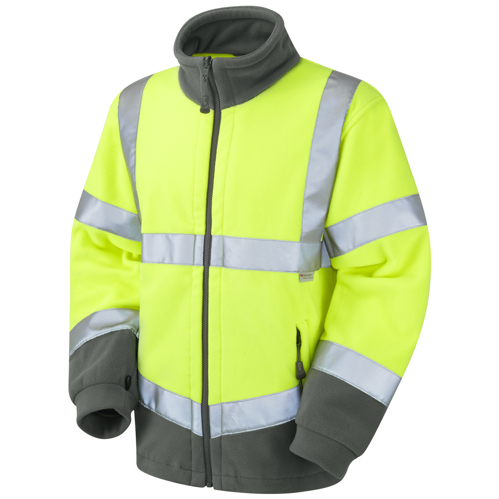 Hi Vis Fleece Jacket Inc. Air Products Embroidery FLB