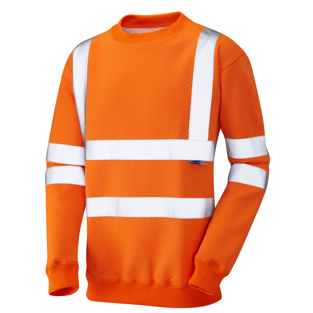 Hi-Vis Sweatshirt Inc. Air Products Embroidery FLB