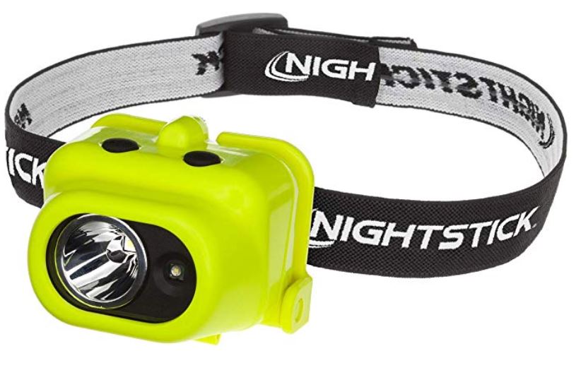 Nightstick Intrinsically Safe Multi-Function Dual-Light Headlamp