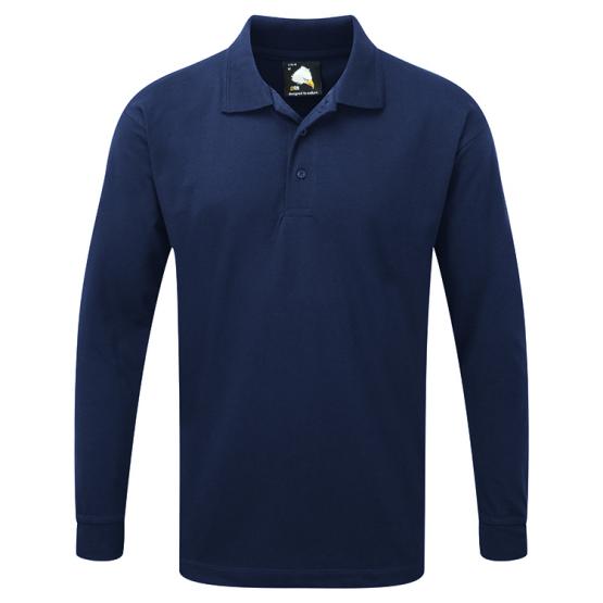 Weaver Premium L/S Polo Shirt 220gsm inc. Air Products Embroidery FLB