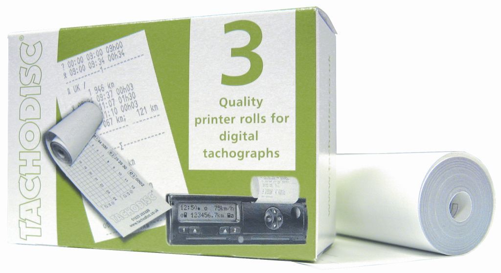 Digital Tacho Rolls (Pack of 3)