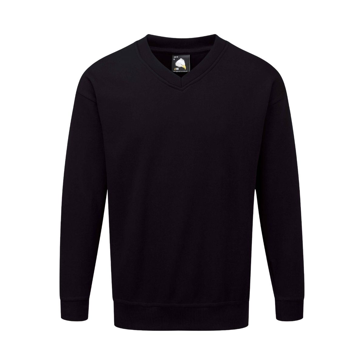 100% Cotton V neck Sweatshirt Inc. Air Products Embroidery FLB