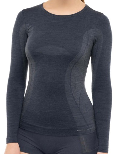 Merino Wool L/Sleeve Womens Baselayer Top
